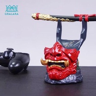 [nvnrbso] Game Controller Stand, Headset Stand, PC Accessories, Statue, Game Controller Tray, Easy t