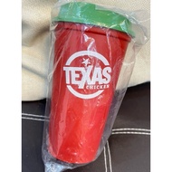 Texas Fried Chicken Plastic Water Glass