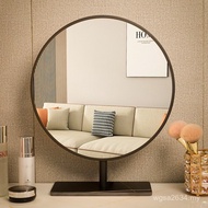 Fill Light Beauty Mirror Influencer Makeup Mirror Modern Simple Light Luxury Rotatable Bedroom Deskt