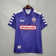 98-99 Fiorentina Home Retro Soccer Jersey Football
