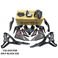 COVERSET Y16ZR / EXCITER 155 NEW DESIGN 2024 YAMAHA Y16 HITAM BATMAN