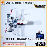 Wall Mount for Lego Star Wars UCS X-Wing (75355) (2 in 1)