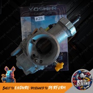 YOSHI-R CARBURETOR ASSY CARB 28MM UNIVERSAL RACING CARB ( ROUND TYPE ) 28 MM
