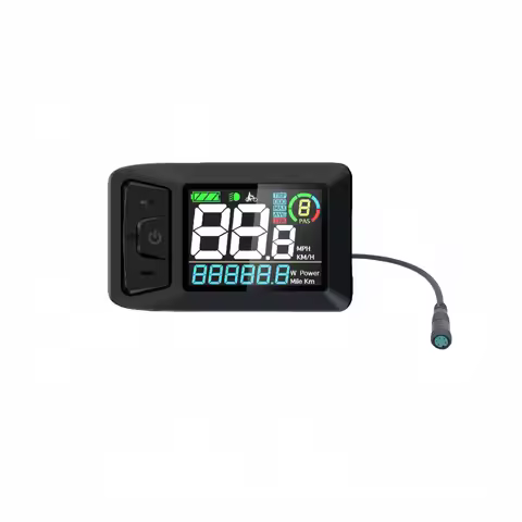 K01 UART LCD Electric Bike Display for Bafang MID Motor BBS0102 HD M300 M400 M620 UART Protocol Bicy