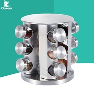 Seasoning Bottle 9.5*4cm. 12 Glass Bottles + Layers 2in1 Layer