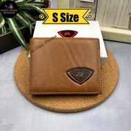 Rush Rider S Size Full Cow Leather Short Wallet Men Dompet Kulit Lelaki Kecil Beg Duit