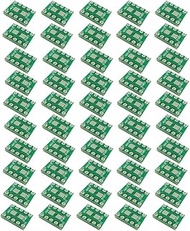 50pcs SMD Adapter Plate SOT23 / SOP10 (0.94 mm) / MSOP10 (0.5 mm) to DIP10 FR4