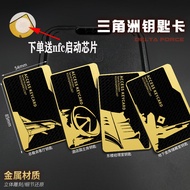 Delta Force NFC Metal Card – Hotel Key Card Design, East Wing Manager Office / President Lounge, Gam