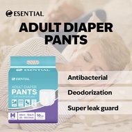 ESENTIAL Adult Diaper Pants 10's Value Leakage Protection Adult Diaper Pants - M