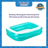 Bestway Rectangular Swimming Pool (79in x 59in x 20in)