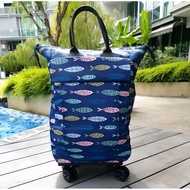 Expandable 360° 4-Wheel Trolley Bag (SG Seller)