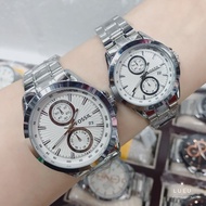 FOSSIL Couple Watch Stainless Waterproof