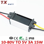 【Bright Spark】 9v 12v 24v 36v 48v 60v To 5v 3a Step Down Dc Dc Converter 12 Volt To 5 Volt 15w Car L