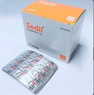 READY STOCK SEDIL 5MG VITAMIN E VITAMIN D TABLETS 5 PAPAN DALAM 100 BIJI READY STOCK