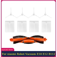 9PCS Replacement Accessories For Xiaomi Robot Vacuum E10 E12 B112 Vacuum Accessories Main Side Brush