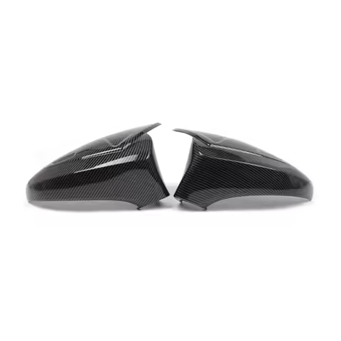 N61R-2Pcs Carbon Fiber Side Mirror Cover Cap For LEXUS Is ES GS LS CT RC & F-Sport Accessories Parts