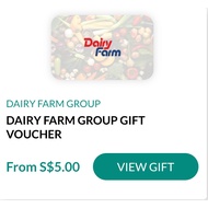 Dairy Farm Group Voucher - Cold Storage Giant CS Fresh Guardian 7-Eleven Vouchers