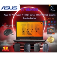 Asus Tuf A15 Ryzen 7 4800H Series RTX3050 8GB Graphic Gaming Laptop USED LAPTOP / 二手笔电 / 二手手提电脑