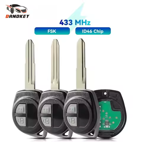 Dandkey For Suzuki Swift SX4 ALTO Vitara Grand Vitara Ignis JIMNY Splash Car Remote Key 433Mhz FSK I
