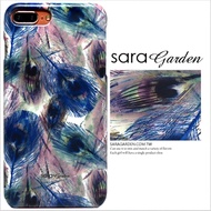 【Sara Garden】客製化 手機殼 蘋果 iPhone6 iphone6s i6 i6s 漸層低調羽毛 保護殼 硬殼