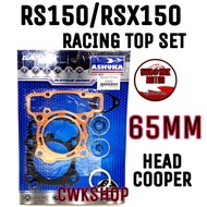 RS150 RACING TOP SET/HEAD BLOCK GASKET 62MM 63MM 65MM 66MM ASHUKA（COOPER）