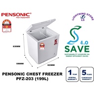 [SAVE 4.0] Pensonic PFZ-203 199L Dual Function Chest Freezer (Fridge/Freezer Mode)