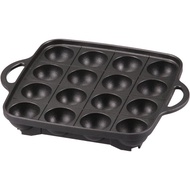 Iwatani Takoyaki Grill Pan , Medium, Black
