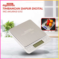COD Taffware Digipounds Timbangan Dapur Mini Digital Scale 1kg 0.1g - - timbangan dapur digital bari