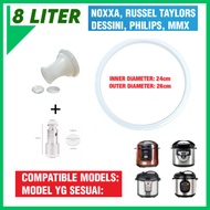 Pressure Cooker Inner Lid 8 Liters Noxxa, Russel Taylors, Philips, Dessini, MMX. EWANT Inner Lid Spa