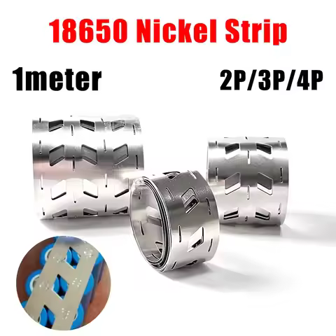 1Meter 0.15*18.5*23mm Nickel Strip Lithium Battery Nickel Strips For 18650 Battery Pack 2P/3P/4P Spo