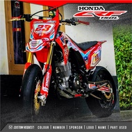 DECAL CRF 150 L Sticker decals CRF 150 L HOLOGRAM/