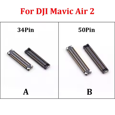 5-20pcs 50 Pin Cable Connector Line Seat for DJI Mavic Air 2/2S Mavic 2 Pro/ Zoom 34 Pin Core Board 