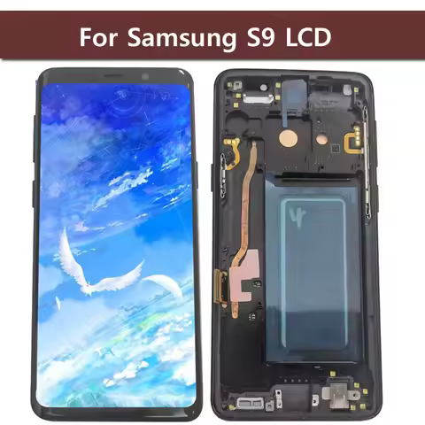 Tested LCD For Samsung S9 LCD Display Touch Screen Digitizer For Samsung GALAXY S9 G960 G960F Displa