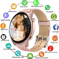 สมาร์ทวอทช์ นาฬิกาสมาร์ท 2021 Women Smart Watch Full Touch IP68 Waterproof Heart Rate Bluetooth Call Smartwatch For Xiaomi Huawei Samsung Support Hebrewสมาร์ทวอทช์ นาฬิกาสมาร์ท Black