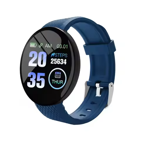 D18 1.3in Intelligent Watch Sports Smartwatch Fitness Tracker Sedentary Remind Wristband