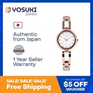 CITIZEN Solar EM0639-81A Eco Drive Elegance Simple White Pink Gold Stainless Wrist Watch For Woman from YOSUKI JAPAN / EM0639-81A (  EM0639 81A EM063981A EM06 EM0639- EM0639-8 EM0639 8 EM06398 )