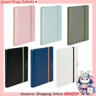 KING JIM Clear File Compact 10 Pockets A4 Bi-Fold Japan Stationery