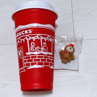 日本Starbucks Holiday 2025 reusable cup w/ bear cap便携杯連熊仔杯塞配件 聖誕節 星巴克