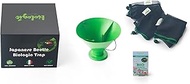 BIOLOGIC TRAP | 1 Popillia Japonica Basic Trap, Japan Beetle Base Trap, 1 Refill with Super Bioferom