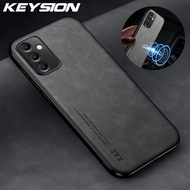 Keysion Sang Trọng Ốp da cho Samsung A54 5G A34 A14 LTE A24 Silicone vỏ lưng điện thoại chống sốc Ch