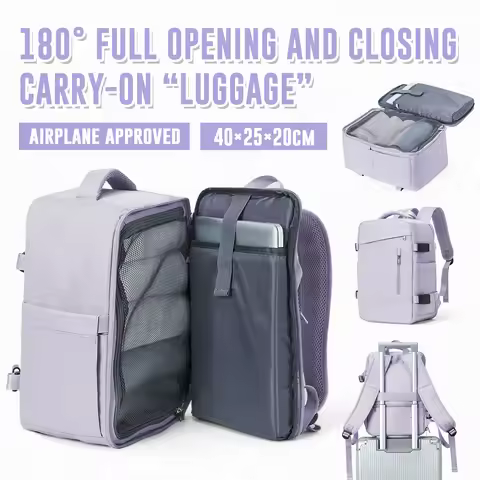 Flight Approved 40x20x25 Cabin Backpack Business Computer Bag Travel Backpack for Women Men, College