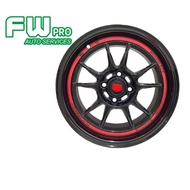 New Sport Rim RARS CLUB 15 inch 7jj 4x100 One Set 4pcs