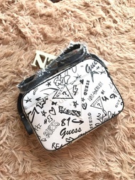 กระเป๋าสะพาย Guess Factory Womens Rigden Logo Crossbody วัสดุหนังลายSaffiano