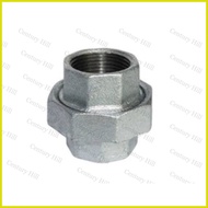 ➦ ▘ ⭕ GI Fittings Galvanized Union Patente  1/2"  , 3/4'' , 1"