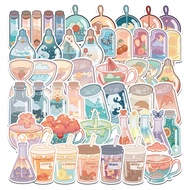 50 self created designer Instagram beverage cup stickers, luggage, notebook, waterproof guitar, non 