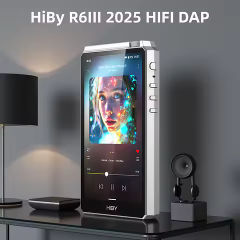 HiBy R6III 2025 / R6 Gen 3 Android 12 Music Player MP3 USB DAC HIFI WiFi Bluetooth 5.0 CS43198 *4 MQ