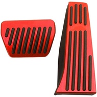 XITER No Drill Anti-Slip Aluminum Foot Pedals Gas Brake Pedal Cover Foot Pedal Pads kit For BMW 3 5 