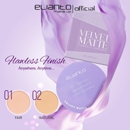 Elianto Velvet Matte Compact Powder | Oil Control, Natural Coverage & Lightweight