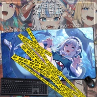 Vtuber Hololive ★ Gawr Gura ★ Pixiv ภาพน่ารักอะนิเมะแผ่นเมาส์เกม Virtual Youtube Uploader Oversize แ