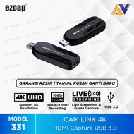 Ezcap331 Cam Link 4K - USB 3.0 HDMI Capture 4K Ezcap 331/